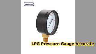 Manómetro de barra de 60 mm para GLP