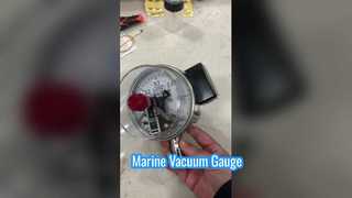 4" 100 mm 0~0.6MPa totalmente de acero inoxidable con parte posterior a prueba de explosiones.