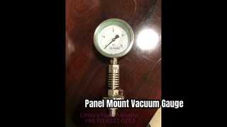 toda la presión media de acero inoxidable 0~1.6MPa/0~230psi escala doble; 0~16bar escala única; alta presión