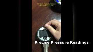 Manómetro digital de 63 mm/100 mm