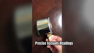 Manómetros de presión de vacío de cápsula de 2,5"