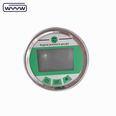 Medidor digital de presión del combustible del motor Medidor de presión del aire de la brida
