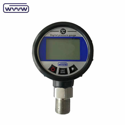 Medidor de presión industrial digital de 65 mm Bar Psi para aire, aceite, agua e hidráulica