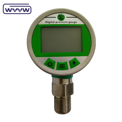 Panel de montaje medidor de presión digital de 60 mm con 4.5V de batería de alimentación