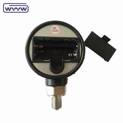 Manómetro de presión digital de acero inoxidable de 60 mm con pantalla LCD