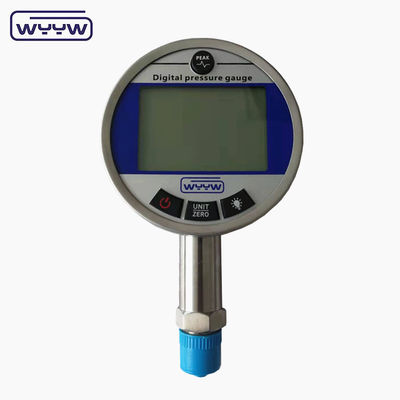 Manómetro de presión industrial de 5 dígitos de 100 mm para presión de gas