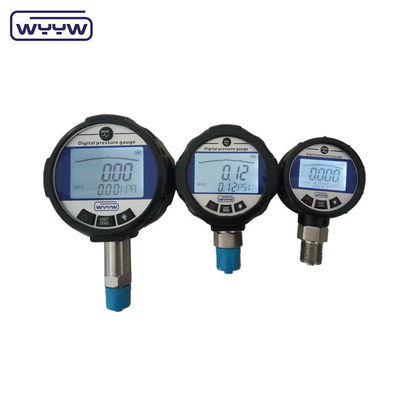 Manómetro digital de presión de gas de acero inoxidable 65 mm con pantalla LCD digital 4-5
