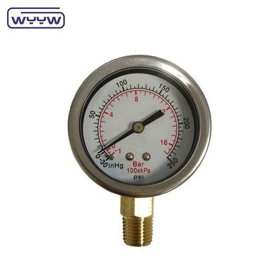 Medidor de presión digital de vacío de 0 a 100 Mbar Medidor de presión de aceite y agua