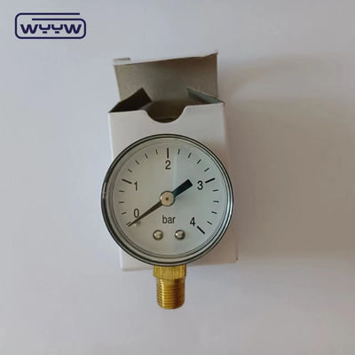 1.5 pulgadas 40 mm manómetro de alta calidad manómetro de presión barata conexión de fondo manómetro fábrica venta directa