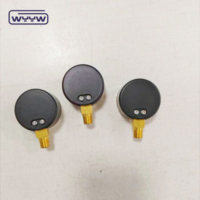 1.5 pulgadas 40 mm manómetro de alta calidad manómetro de presión barata conexión de fondo manómetro fábrica venta directa