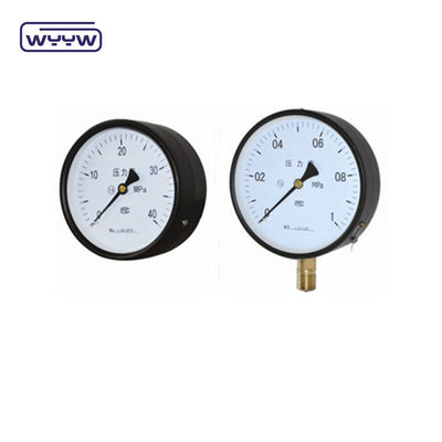 Los indicadores de presión analógicos de 100 mm 14 Mpa M20X1.5 o G1/2&quot;