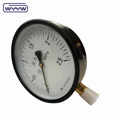 Fabrica Y-150 medidor de presión de prueba de gas natural analógico 6 pulgadas 150mm 0-1MPa 0-150psi manómetro de nitrógeno
