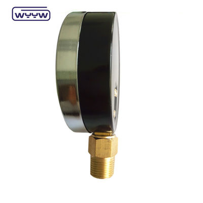 el manómetro de presión del tipo de brida del panel de 100 mm kg/cm2