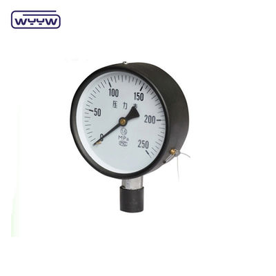 el manómetro de presión del tipo de brida del panel de 100 mm kg/cm2