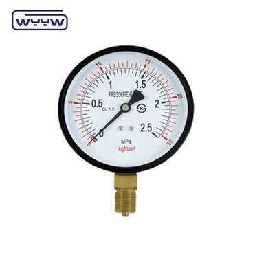 Medición de presión ordinaria de la bomba de agua de 100 mm