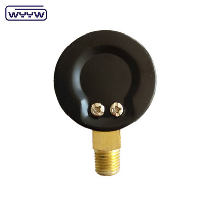 63 mm secos 1/4 &quot; NPT Medidor de presión de montaje inferior