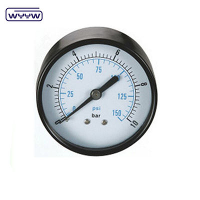 Medidor de presión portátil de 2,5&quot; 60mm 10bar 16bar de venta en caliente precio axial medidor de presión analógico manómetro de agua