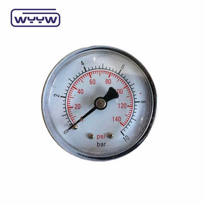 China manómetro de presión precio de fábrica 1,5&quot; 40mm 0-3.5bar manómetro de gas axial de plástico