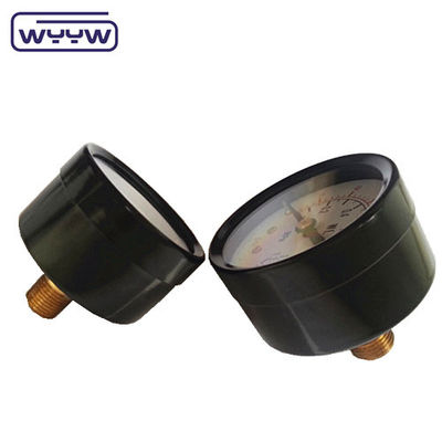 Instalación trasera axial OEM disponible bar psi manómetro de doble escala 2&quot; medidor de presión de suspensión de aire de 50 mm