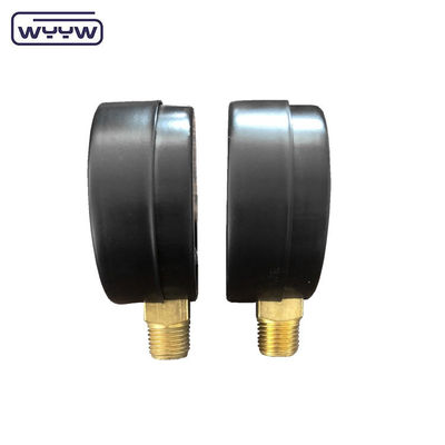 montado trasero personalizable de 150 psi de venta caliente 60mm manómetro general M12X1.5 medidor de presión de aire de 10 bares