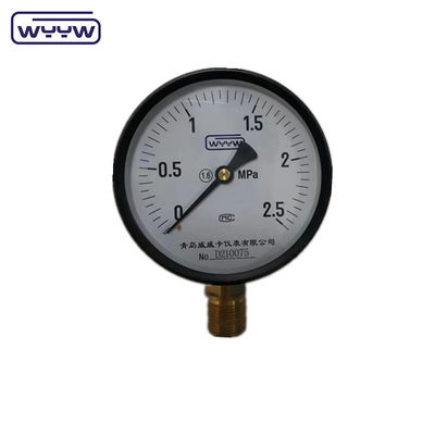 Precio WYYW fábrica 1MPa 1,6MPa 100mm manómetro de presión M20X1.5 G1/2&quot; manómetro de agua