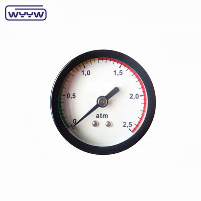 1.5&quot; medidor de presión de gas natural de 40 mm de entrada trasera