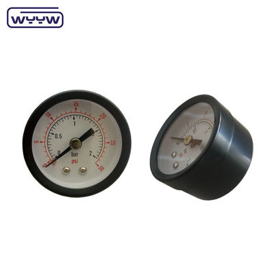 1.5&quot; medidor de presión de gas natural de 40 mm de entrada trasera