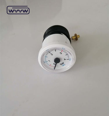 40 mm 0-4bar Calderas colgadas de pared Medidor de presión Material de acero negro