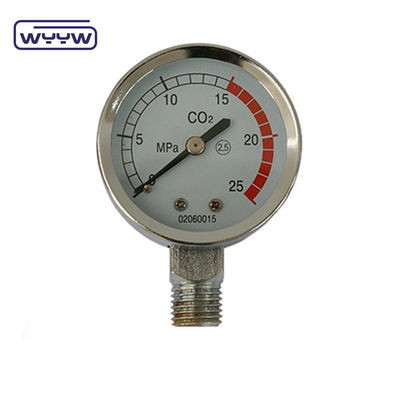 Medidor de presión de CO2 de soldadura industrial de 50 mm