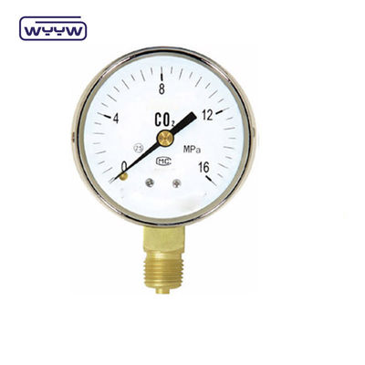 Medidor de presión de CO2 de soldadura industrial de 50 mm