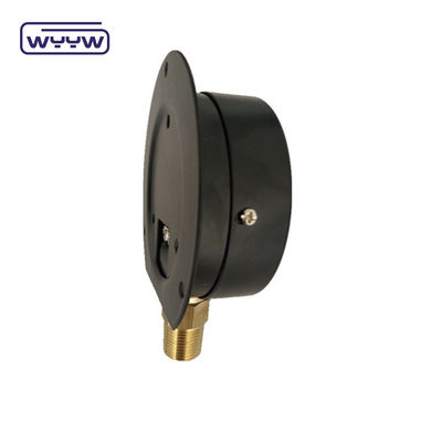 Tipo de brida de 75 mm Medidor de presión económico Kg y Psi Montado en el fondo
