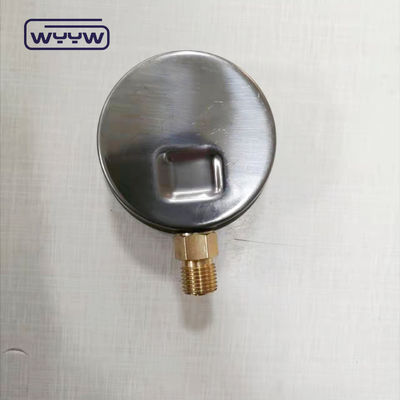 oem para el manómetro de presión industrial penumático libre 1/4&quot;G conexión radial líquido lleno bar manómetro de presión 2.5&quot;