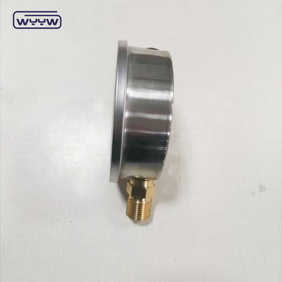 100 mm 1,6% 1% de precisión Medidor de presión de la bomba, Medidor de presión diferencial para filtros, Medidor de presión