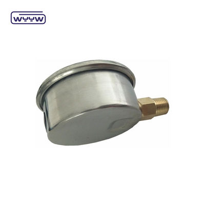 Manómetro de presión lleno de aceite de silicona 60 mm 1 año de garantía