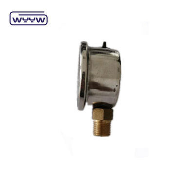 Cuadro de prueba de presión del gas de la caja SS 40mm Dial Size Back Mount