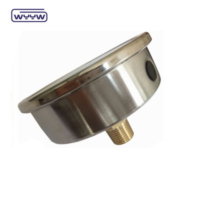 Manómetro de presión antivibración de aceite axial de 100 mm