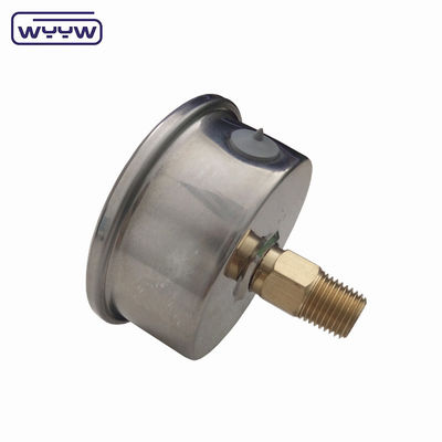 precio 60 mm centro de la espalda doble manómetro de presión de barra