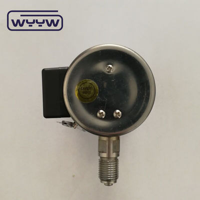 fábrica de alta calidad suministro directo de acero inoxidable de 60 mm contactos eléctricos del contratista manómetro de presión