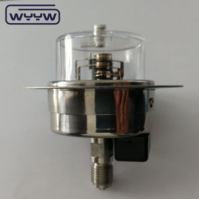 fábrica de alta calidad suministro directo de acero inoxidable de 60 mm contactos eléctricos del contratista manómetro de presión
