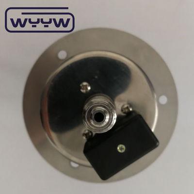 fábrica de alta calidad suministro directo de acero inoxidable de 60 mm contactos eléctricos del contratista manómetro de presión