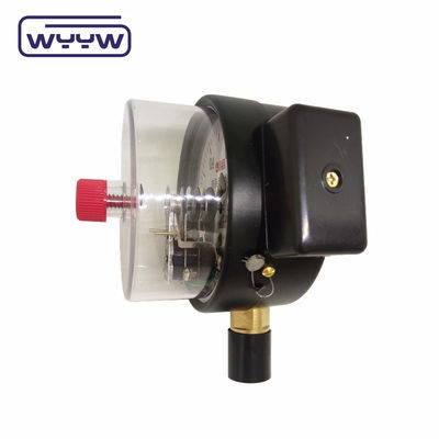 NO+NC 1MPa Medidor de presión del gas natural 4 pulgadas 100 mm Manómetro de contacto eléctrico