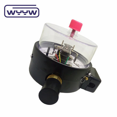 No + NO Casilla de acero negro 1.6MPa 100mm 380V Manómetro de contacto eléctrico manómetro de presión AC