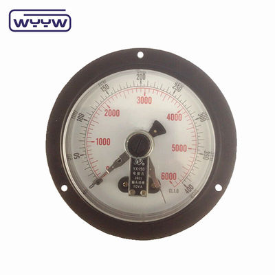 Manómetro de medición de presión de 60 mm con brida trasera