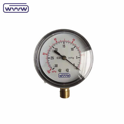 manómetro de baja velocidad ss 63 mm inH2O wc mbar
