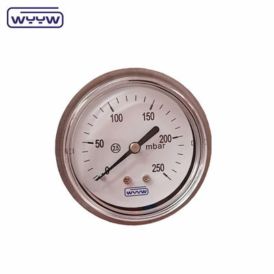 -40-60cmH2O 63mm equipo médico cápsula cmh2o manómetro
