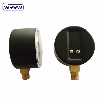 Tipo de cápsula de Bellows Medidor de presión 63 mm Manómetro InH2O 100 Mbar