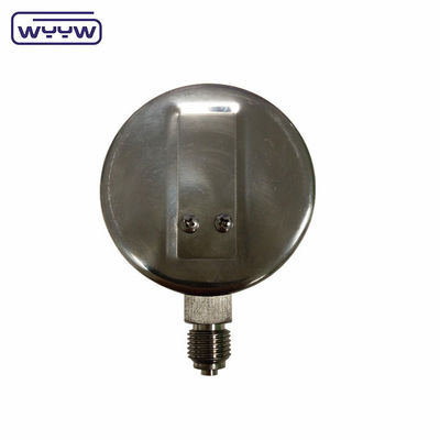 MMWC y Mbar 63 mm manómetro de presión de cápsula Material de acero inoxidable