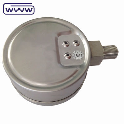 Baja Presión Bellows Manómetro 250 Mbar Material de acero inoxidable