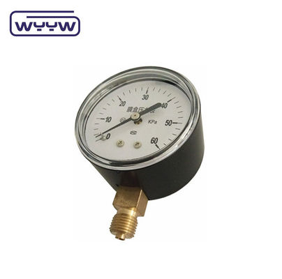 60-100mm CmH2O manómetro de presión de cápsula con una precisión del 1,6%
