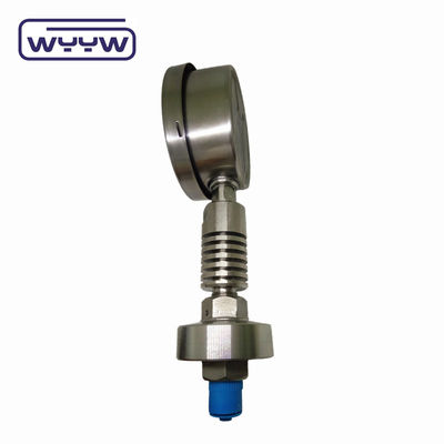 SS316 Medidor de presión del sello del diafragma Medidor de presión de acero inoxidable anticorrosivo de 100 mm